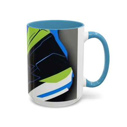 boostlete-quiet-power-icon-sneaker-duotone-paper-0066 — Accent Mug 11oz/15oz