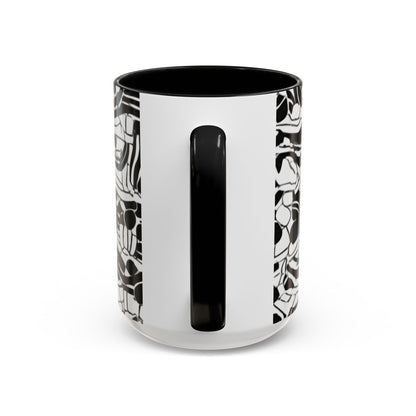 boostlete-rise-grind-pattern-dotted-line-art-0483 — Accent Mug 11/15oz