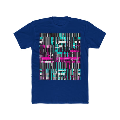 boostlete-am-crew-pattern-barcode-bold-0023 — Unisex Cotton Crew Tee (NL 3600)