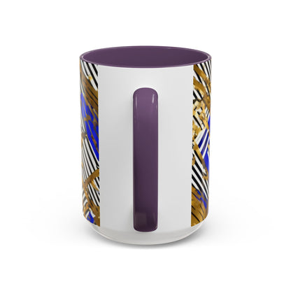 boostlete-boost-mode-pattern-diagonal-monoline-0015 — Accent Mug 11oz/15oz