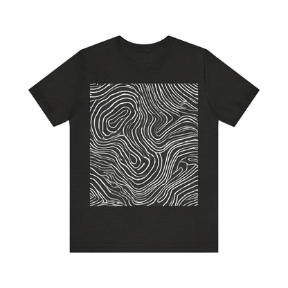 boostlete-field-day-pattern-topographic-badge-0307 — Unisex Jersey Short Sleeve (B+C 3001)