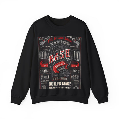 boostlete-boost-mode-type-build-the-base-micro-industrial-0785 — Unisex Heavy Blend Crewneck (G18000)