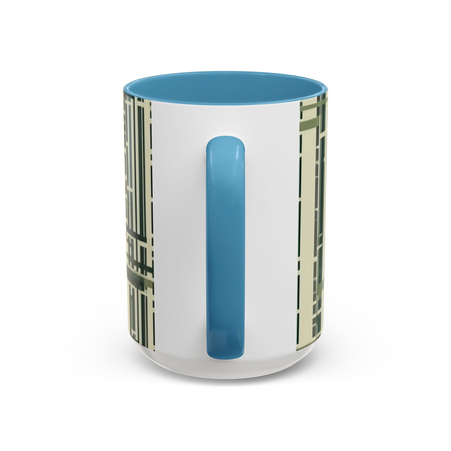 boostlete-quiet-power-pattern-barcode-blueprint-0167 — Accent Mug 11/15oz