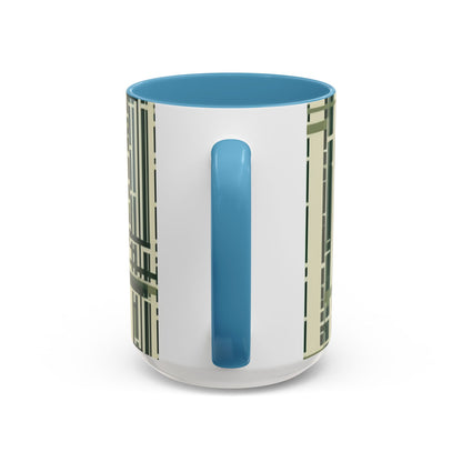 boostlete-quiet-power-pattern-barcode-blueprint-0167 — Accent Mug 11/15oz