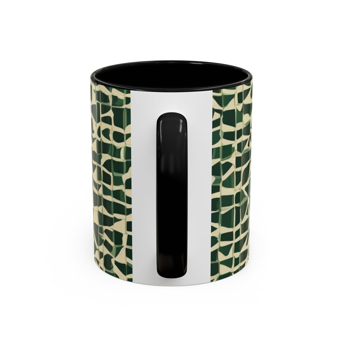 boostlete-iron-intent-pattern-plate-number-isometric-0099 — Accent Mug 11oz/15oz