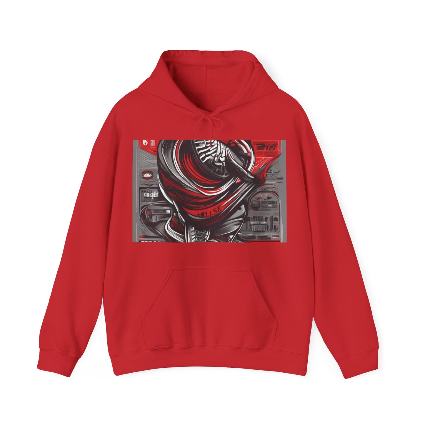 boostlete-field-day-type-chase-capacity-big-monoline-0813 — Unisex Heavy Blend Hoodie (G18500)