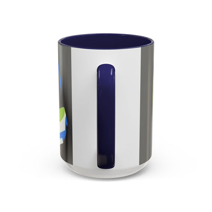 boostlete-quiet-power-icon-sneaker-duotone-paper-0066 — Accent Mug 11oz/15oz