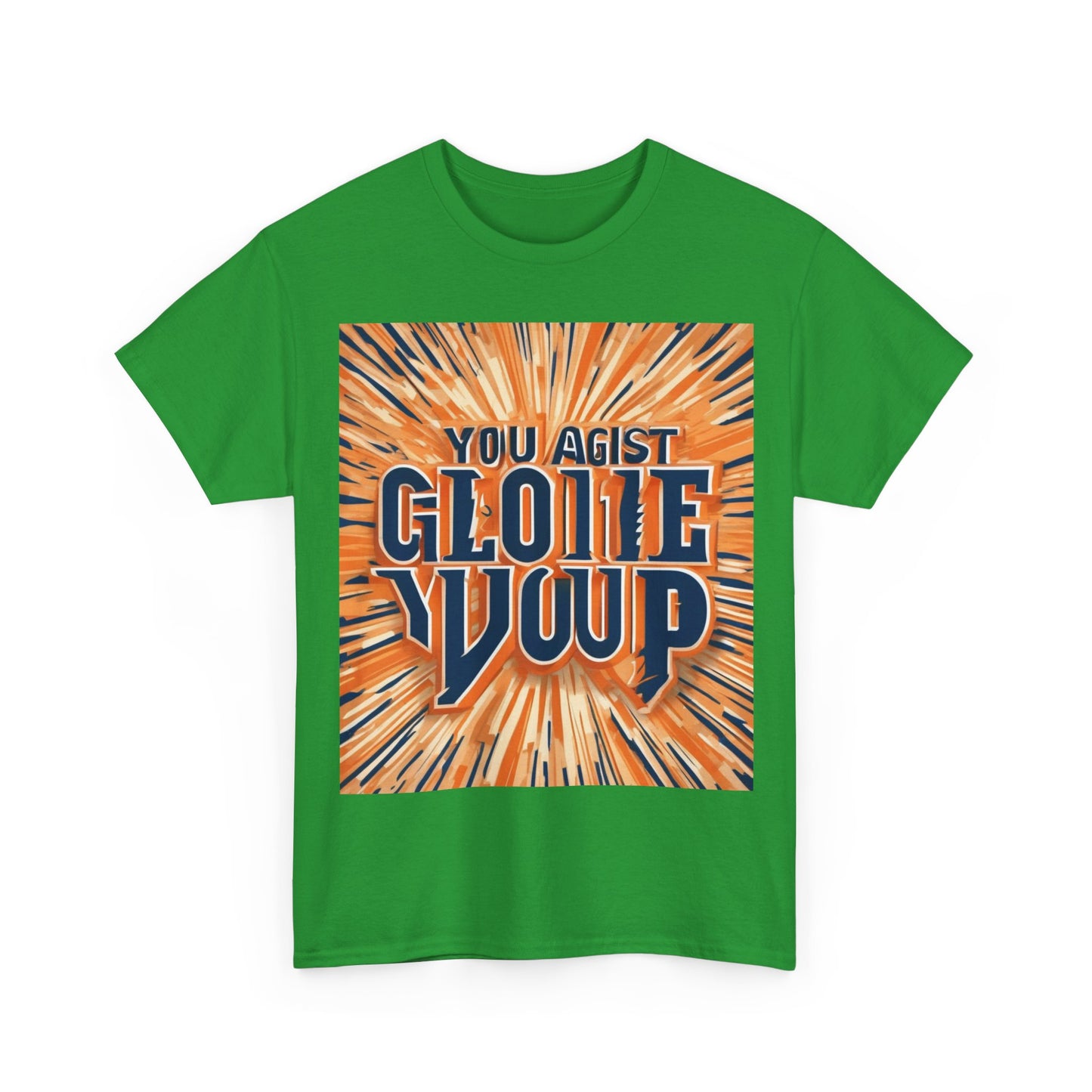 boostlete-rise-grind-type-you-against-you-split-modern-0145 — Unisex Heavy Cotton Tee (Gildan 5000)