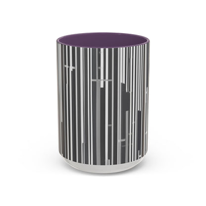 boostlete-boost-mode-pattern-barcode-blueprint-0463 — Accent Mug 11/15oz