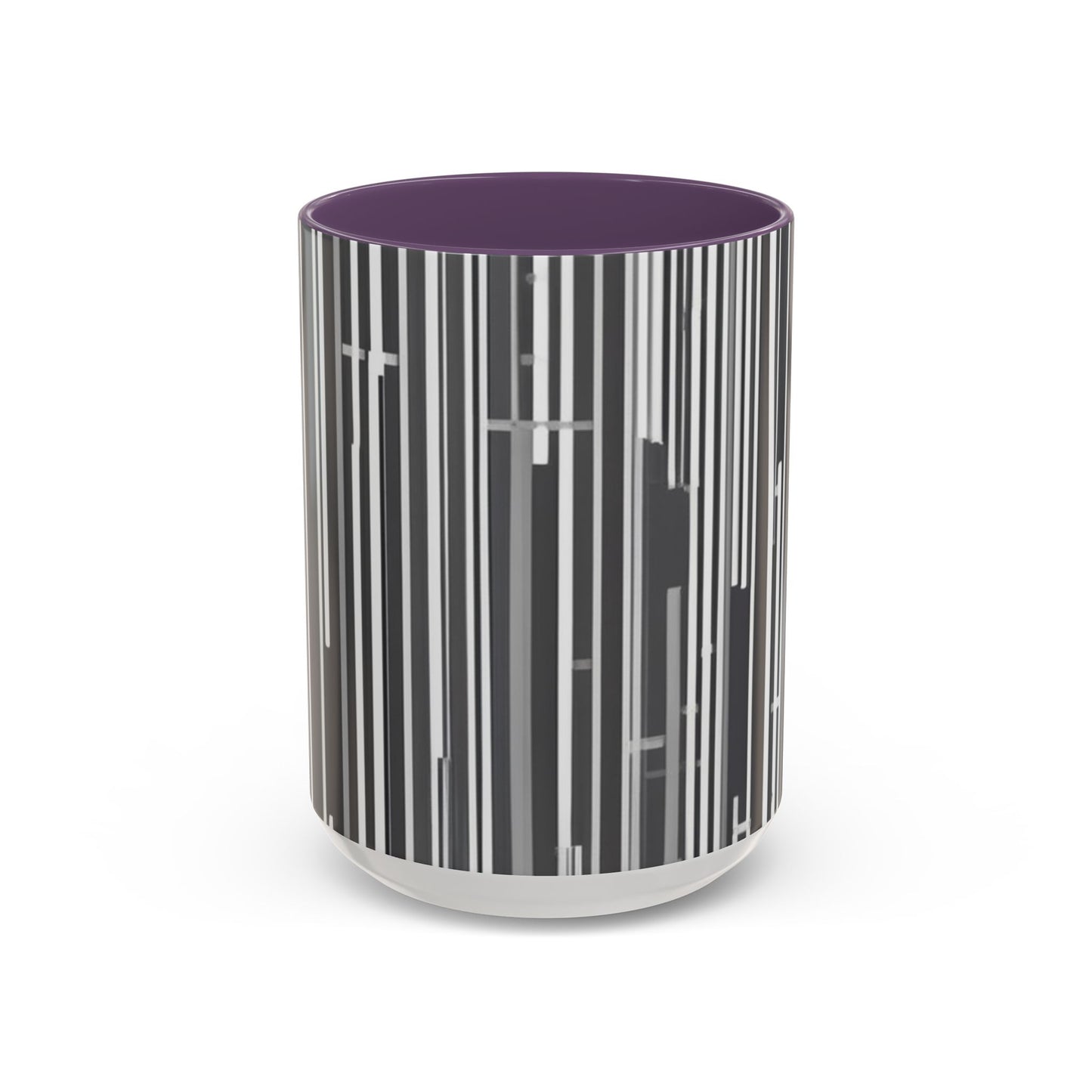 boostlete-boost-mode-pattern-barcode-blueprint-0463 — Accent Mug 11/15oz