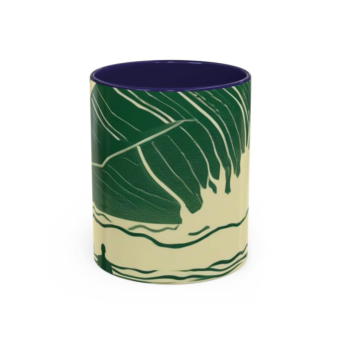 boostlete-mile-by-mile-icon-swimmer-motion-isometric-0078 — Accent Mug 11oz/15oz