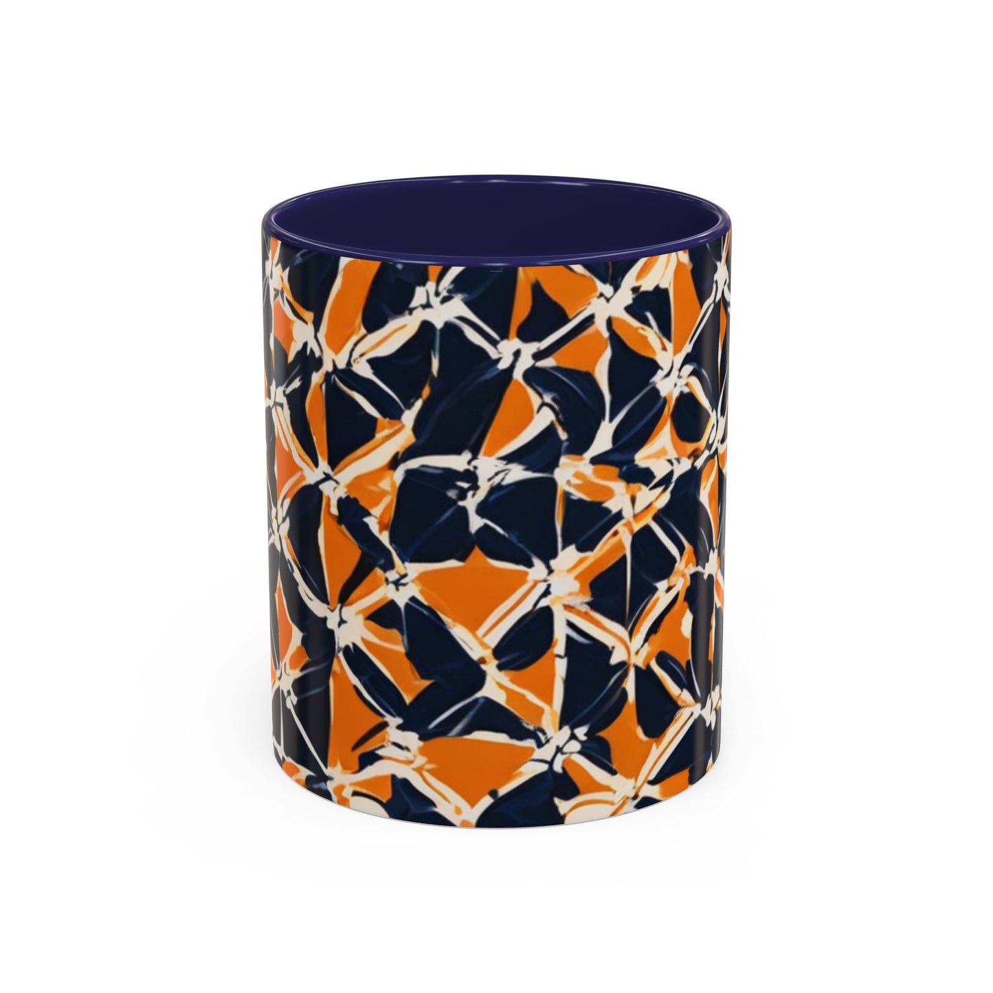 boostlete-headspace-pattern-plate-number-badge-0387 — Accent Mug 11/15oz