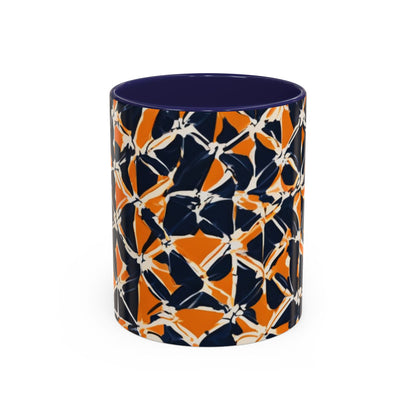 boostlete-headspace-pattern-plate-number-badge-0387 — Accent Mug 11/15oz