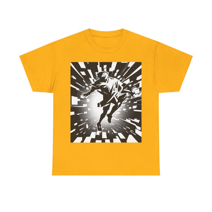 boostlete-am-crew-scene-sprinter-high-modern-0312 — Unisex Heavy Cotton Tee (Gildan 5000)