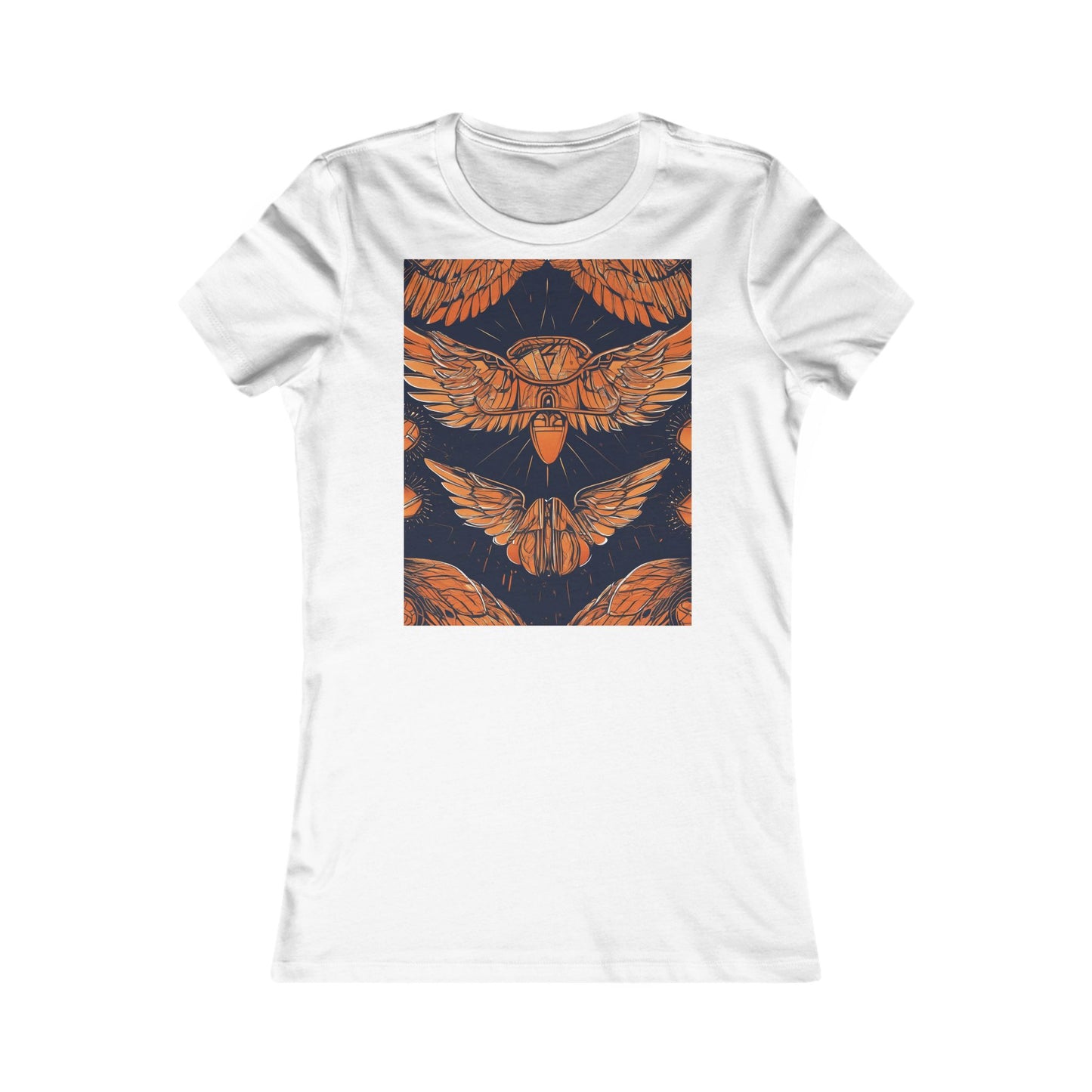 boostlete-field-day-icon-wings-soft-geometric-0298 — Women's Favorite Tee (B+C 6004)