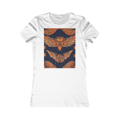 boostlete-field-day-icon-wings-soft-geometric-0298 — Women's Favorite Tee (B+C 6004)