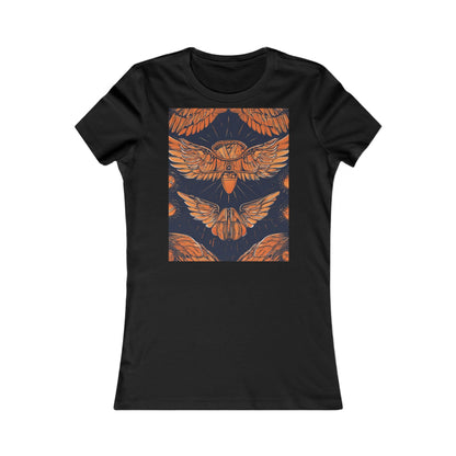 boostlete-field-day-icon-wings-soft-geometric-0298 — Women's Favorite Tee (B+C 6004)
