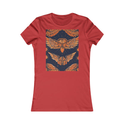boostlete-field-day-icon-wings-soft-geometric-0298 — Women's Favorite Tee (B+C 6004)
