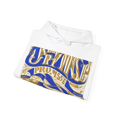 boostlete-am-crew-type-keep-the-promise-split-engraved-0101 — Unisex Heavy Blend Hooded Sweatshirt (Gildan)