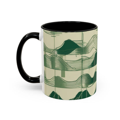 boostlete-mile-by-mile-pattern-audio-blueprint-0971 — Accent Mug 11/15oz