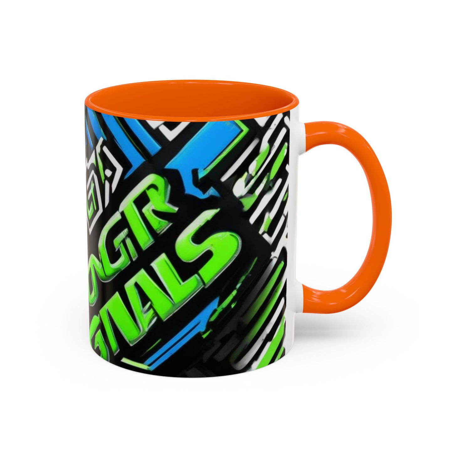 boostlete-am-crew-type-stronger-signals-diagonal-badge-1077 — Accent Mug 11/15oz