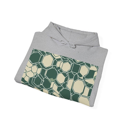 boostlete-iron-intent-pattern-hex-blueprint-0271 — Unisex Heavy Blend Hooded Sweatshirt (Gildan)