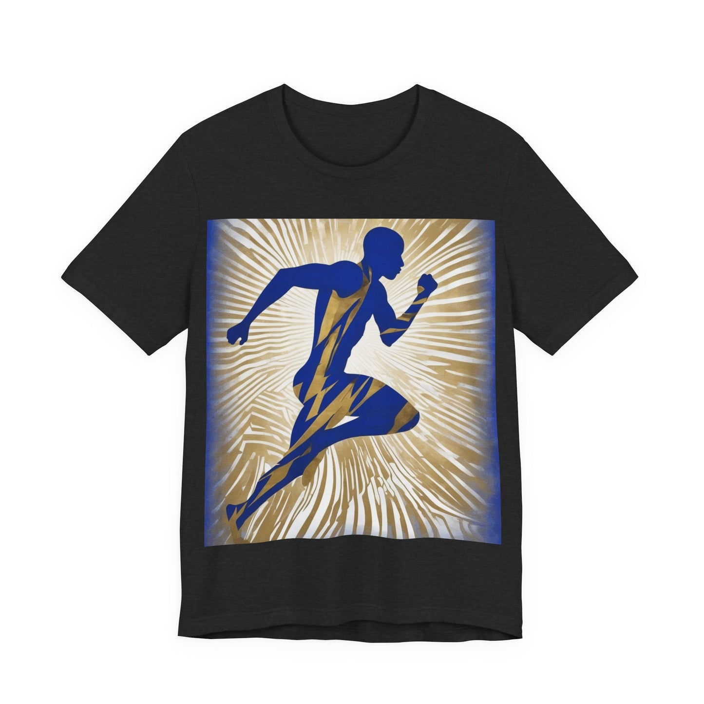 boostlete-field-day-scene-sprinter-motion-paper-0496 — Unisex Jersey Short Sleeve (B+C 3001)