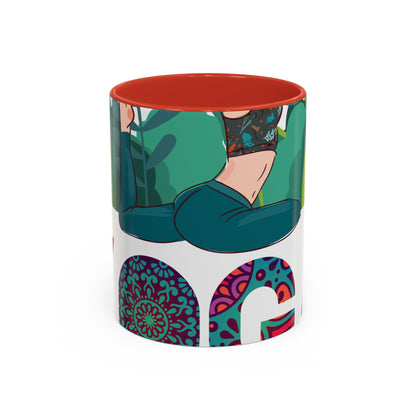 Yoga (41) — Accent Mug 11oz/15oz