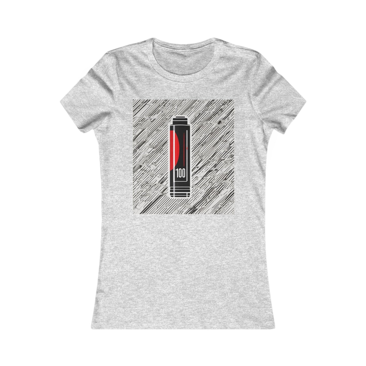 boostlete-rise-grind-icon-battery-motion-badge-0266 — Women's Favorite Tee (B+C 6004)