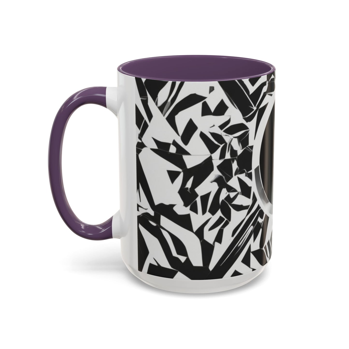 boostlete-am-crew-icon-flame-matte-geometric-0286 — Accent Mug 11oz/15oz