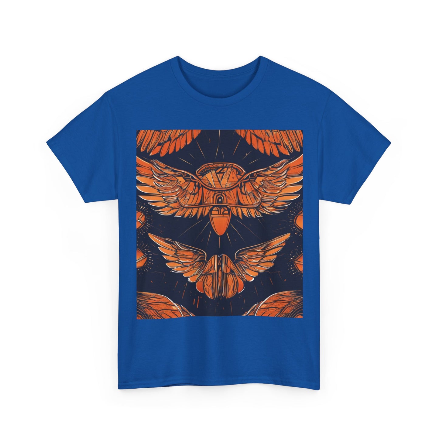 boostlete-field-day-icon-wings-soft-geometric-0298 — Unisex Heavy Cotton Tee (Gildan 5000)