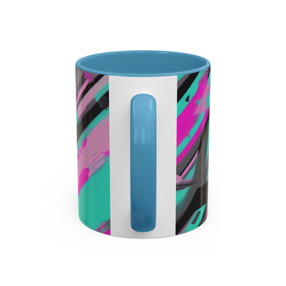 boostlete-mile-by-mile-scene-kettlebell-3d-monoline-1364 — Accent Mug 11/15oz