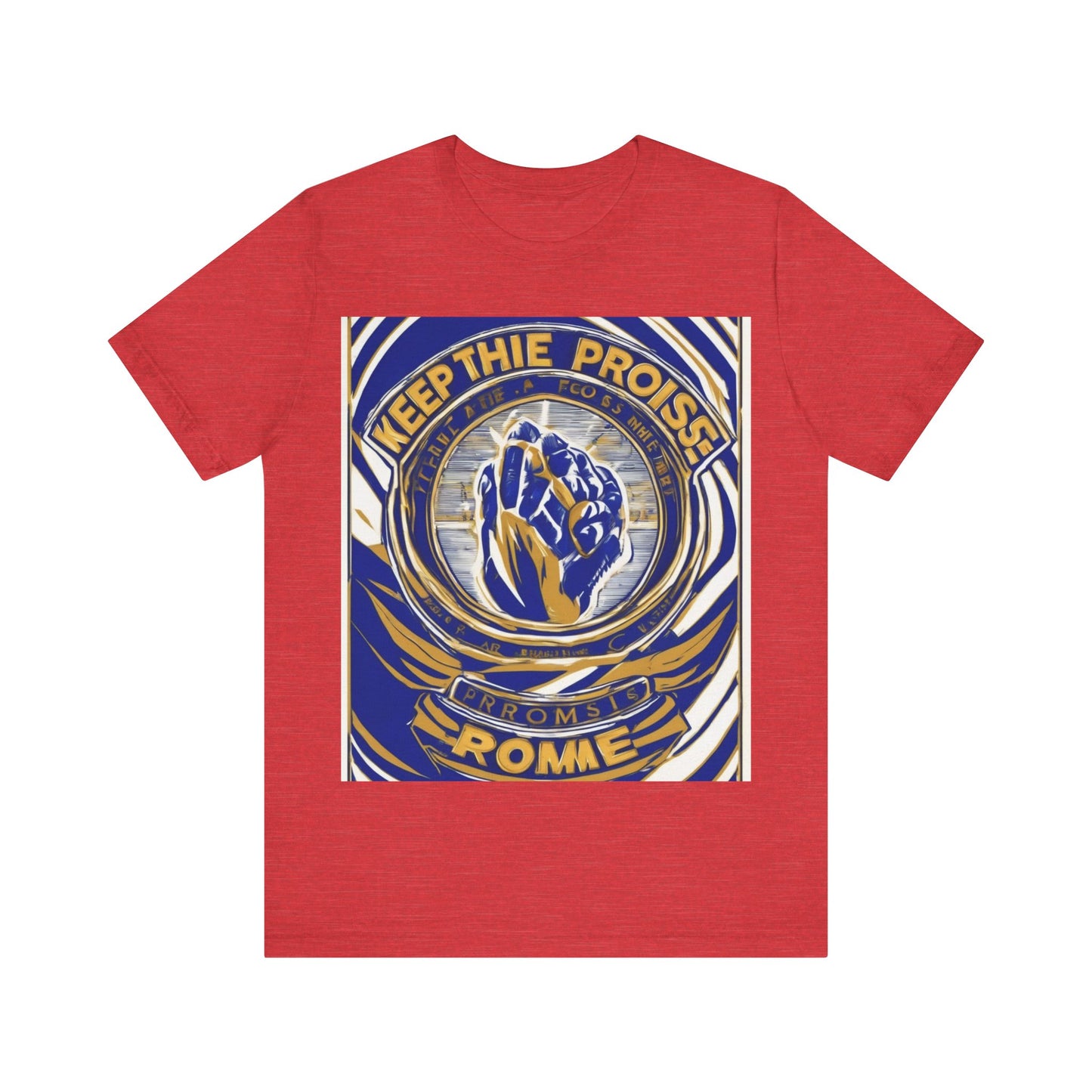 boostlete-pr-season-type-keep-the-promise-arc-athletic-0045 — Unisex Jersey Short Sleeve (B+C 3001)