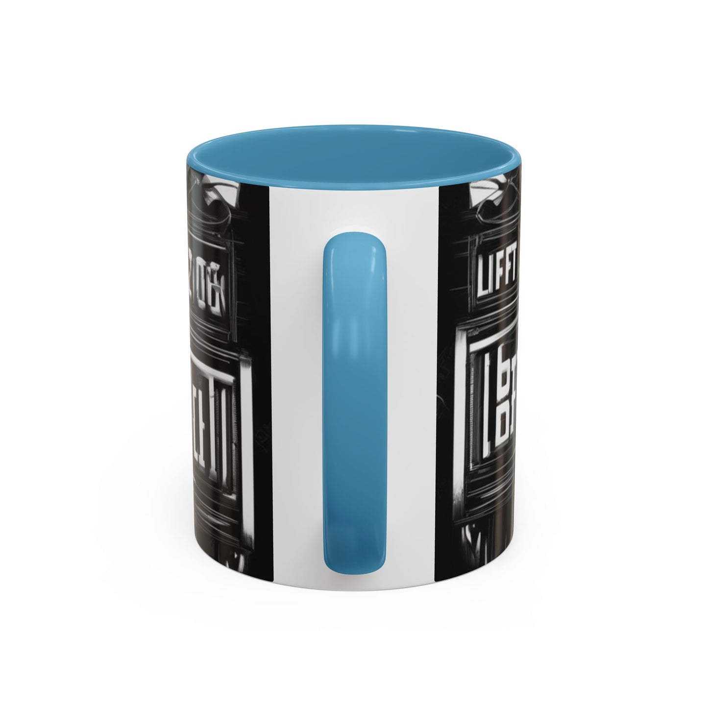 boostlete-am-crew-type-lift-the-standard-banner-engraved-0665 — Accent Mug 11/15oz