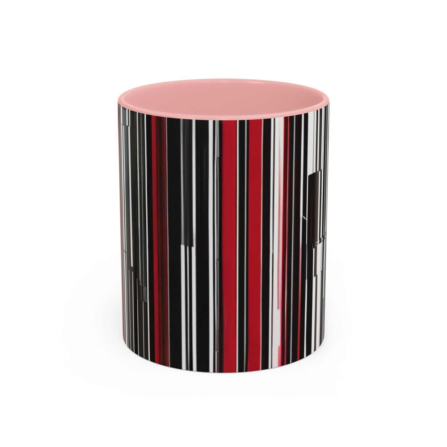 boostlete-am-crew-pattern-barcode-athletic-0911 — Accent Mug 11/15oz