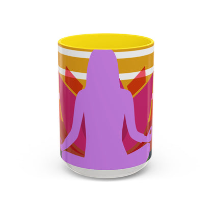Yoga (87) — Accent Mug 11oz/15oz
