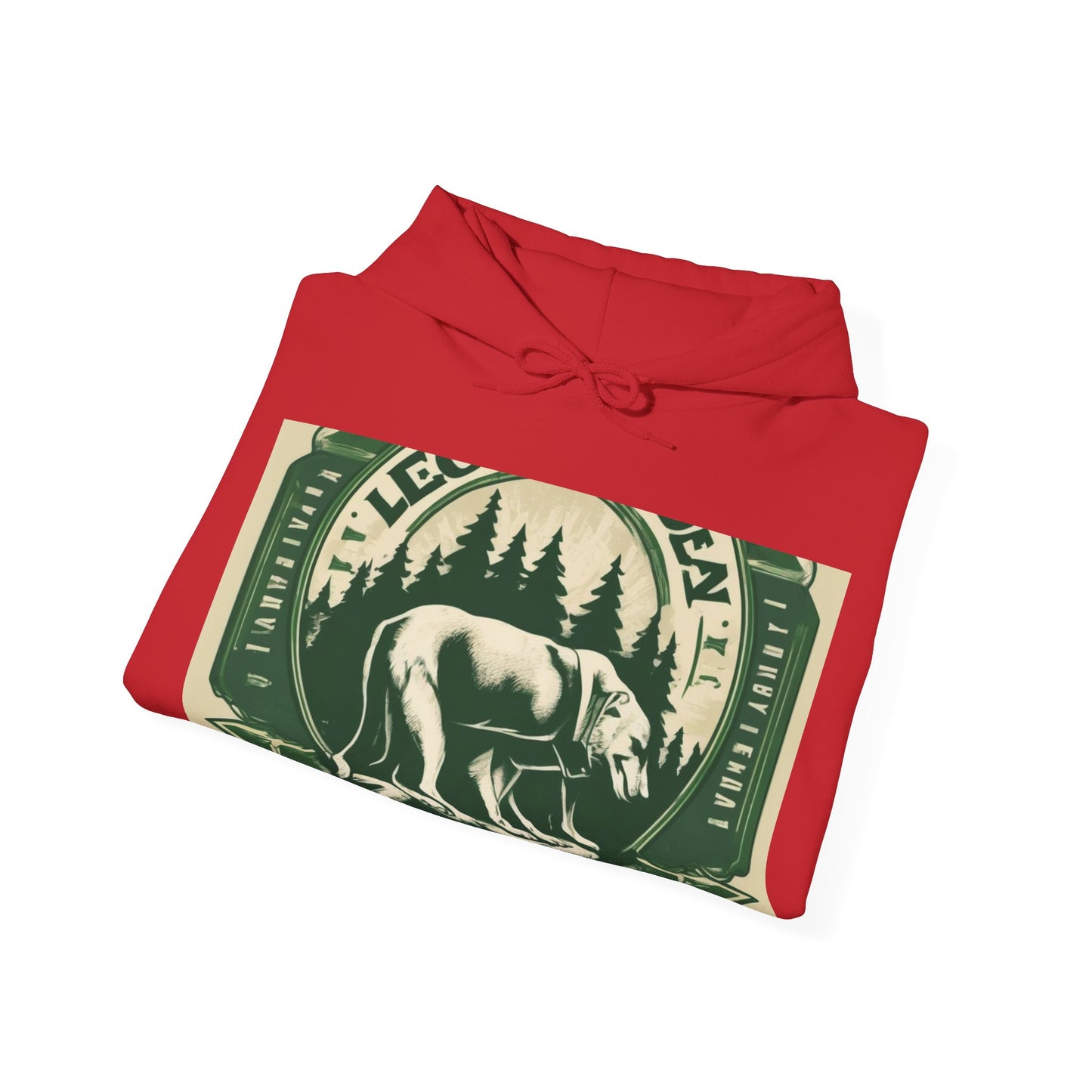 boostlete-quiet-power-type-leg-day-loyal-micro-badge-0357 — Unisex Heavy Blend Hoodie (G18500)