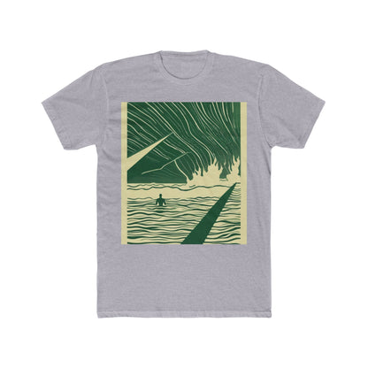 boostlete-mile-by-mile-icon-swimmer-motion-isometric-0078 — Unisex Cotton Crew Tee (NL 3600)