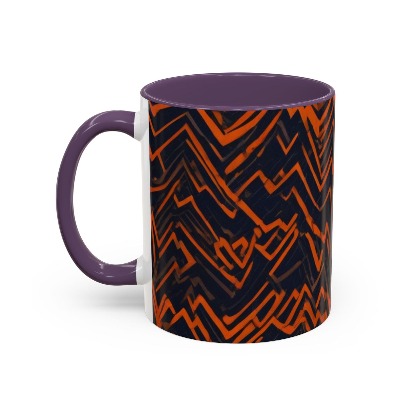 boostlete-rise-grind-pattern-ekg-modern-0155 — Accent Mug 11oz/15oz