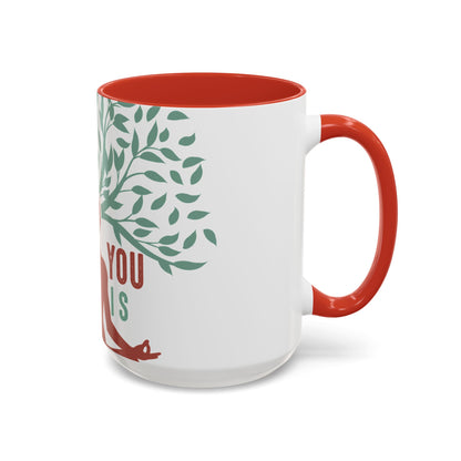 Yoga (79) — Accent Mug 11oz/15oz
