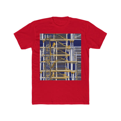 boostlete-rise-grind-icon-ladder-high-engraved-0238 — Unisex Cotton Crew Tee (NL 3600)