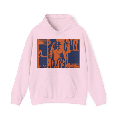 boostlete-rise-grind-scene-deadlift-3d-paper-0812 — Unisex Heavy Blend Hoodie (G18500)