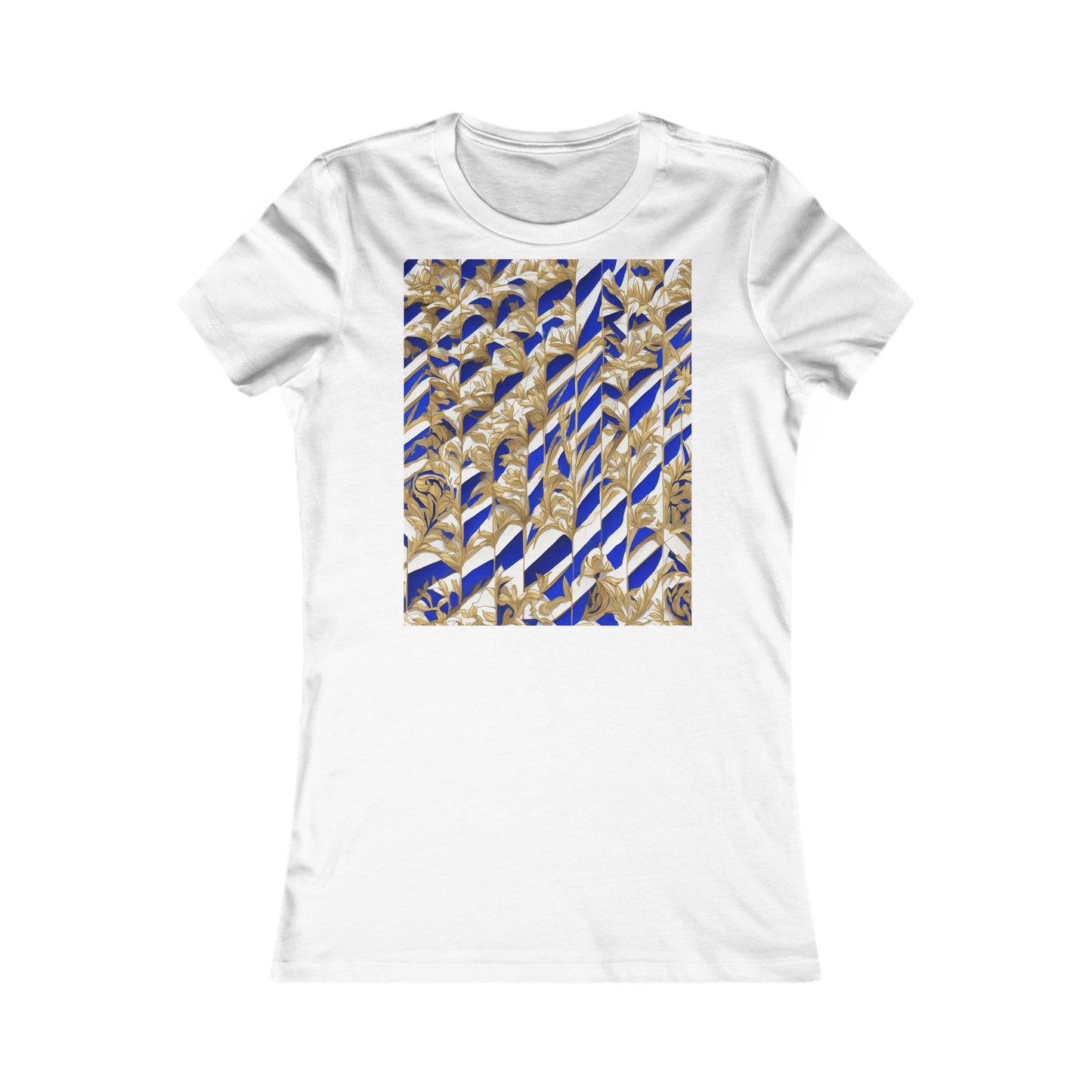 boostlete-iron-intent-pattern-stair-steps-engraved-0083 — Women's Favorite Tee (B+C 6004)