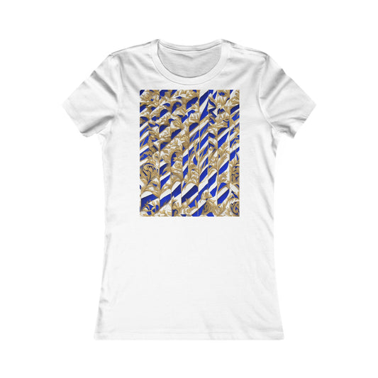 boostlete-iron-intent-pattern-stair-steps-engraved-0083 — Women's Favorite Tee (B+C 6004)