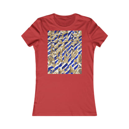 boostlete-iron-intent-pattern-stair-steps-engraved-0083 — Women's Favorite Tee (B+C 6004)