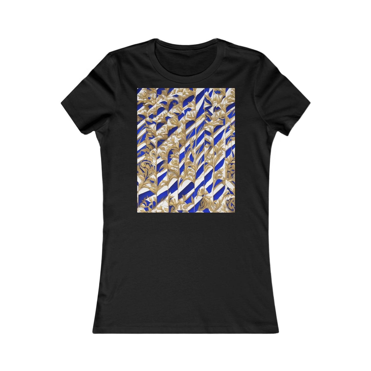 boostlete-iron-intent-pattern-stair-steps-engraved-0083 — Women's Favorite Tee (B+C 6004)