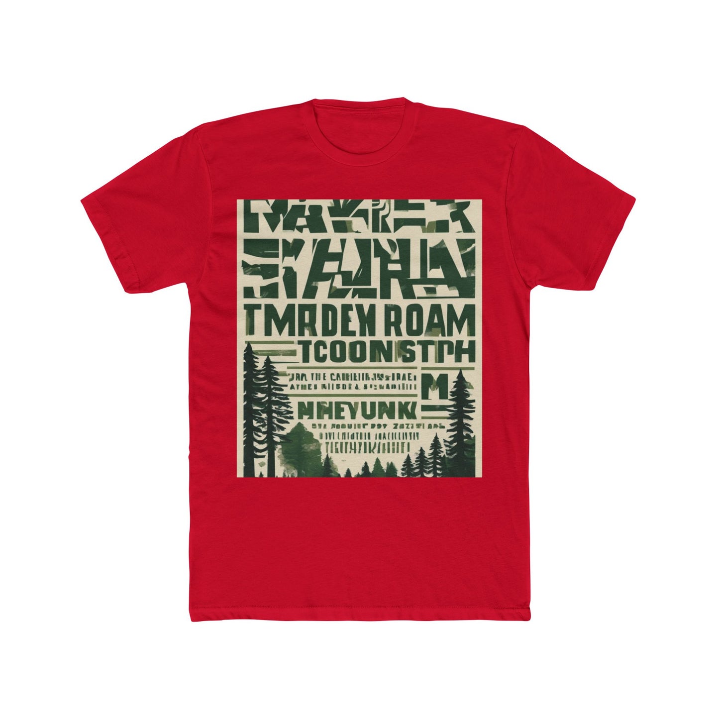 boostlete-field-day-type-make-the-rep-count-arc-bold-0301 — Unisex Cotton Crew Tee (NL 3600)