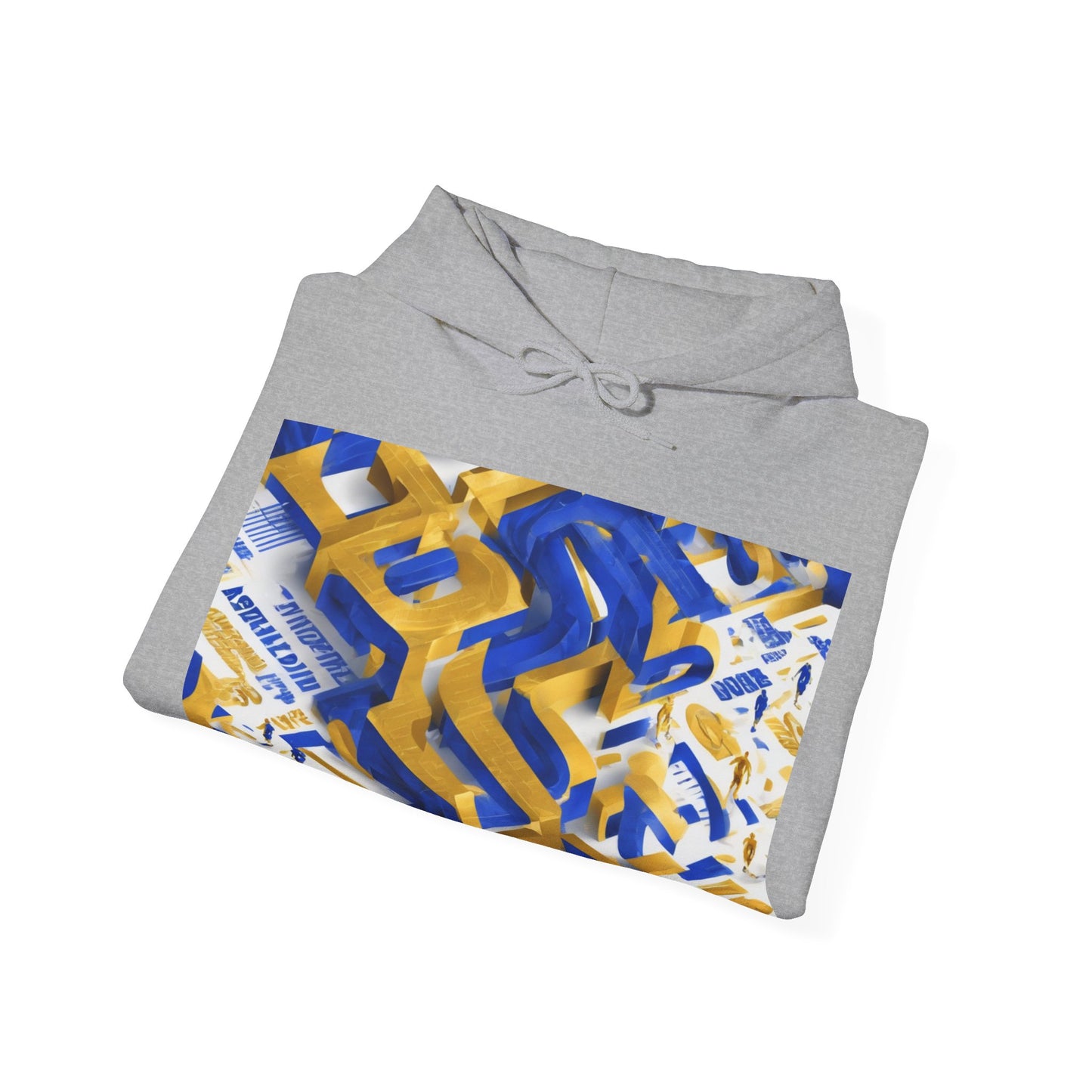 boostlete-iron-intent-type-one-more-rep-arc-isometric-0069 — Unisex Heavy Blend Hooded Sweatshirt (Gildan)