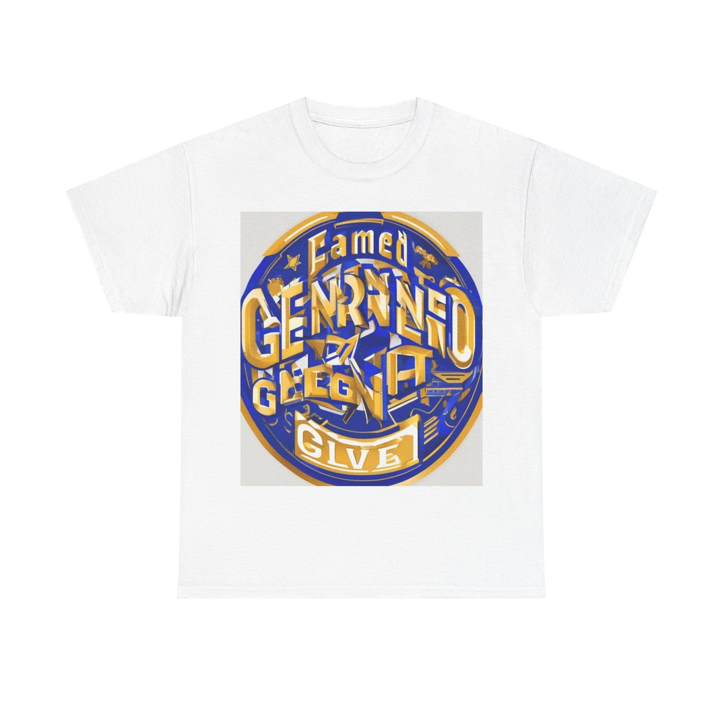 boostlete-pr-season-type-earned-not-given-badge-isometric-0105 — Unisex Heavy Cotton Tee (Gildan 5000)