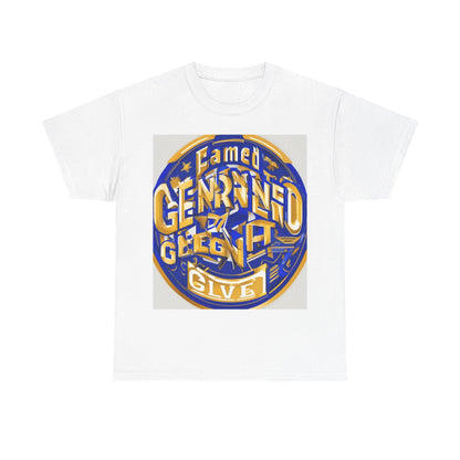 boostlete-pr-season-type-earned-not-given-badge-isometric-0105 — Unisex Heavy Cotton Tee (Gildan 5000)